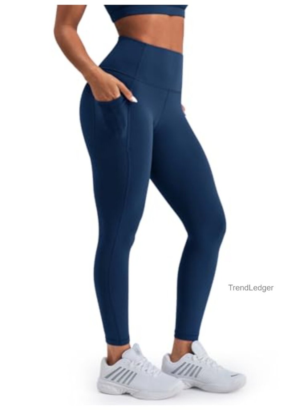 K-Swiss Women's Court Leggings with Card Pocket Tennis Clothing